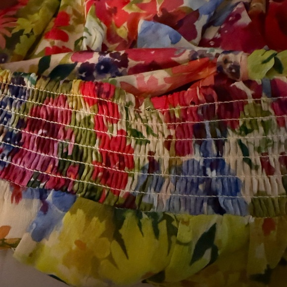 Vici Astoria Floral Mini with Tie Detail Size Large NWOT - Picture 7 of 9